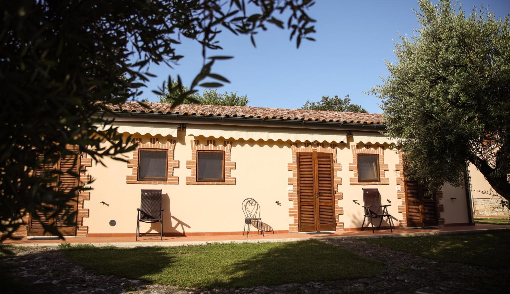 Agriturismo La Vecchia Quercia モンテメラノ エクステリア 写真