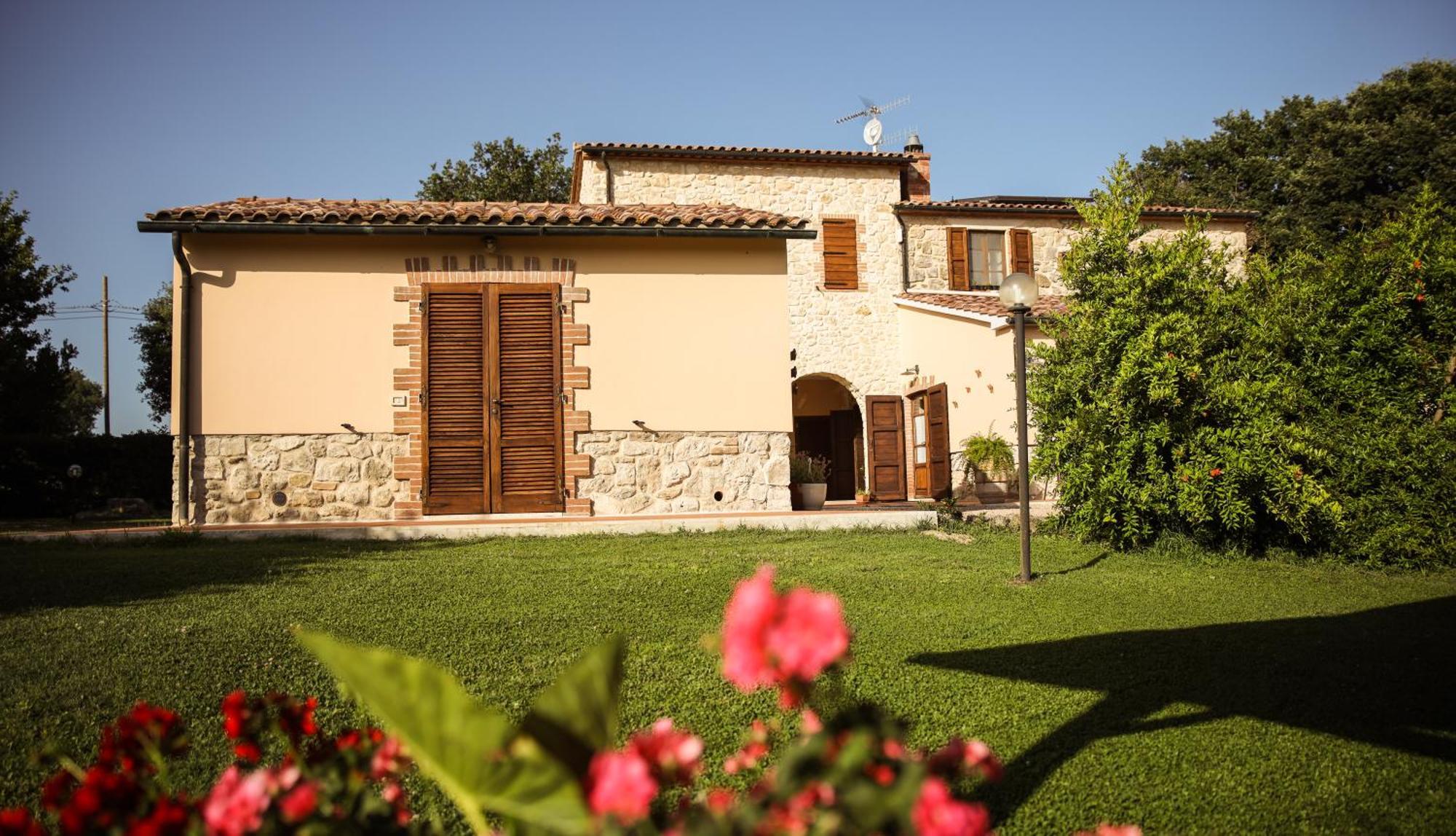 Agriturismo La Vecchia Quercia モンテメラノ エクステリア 写真