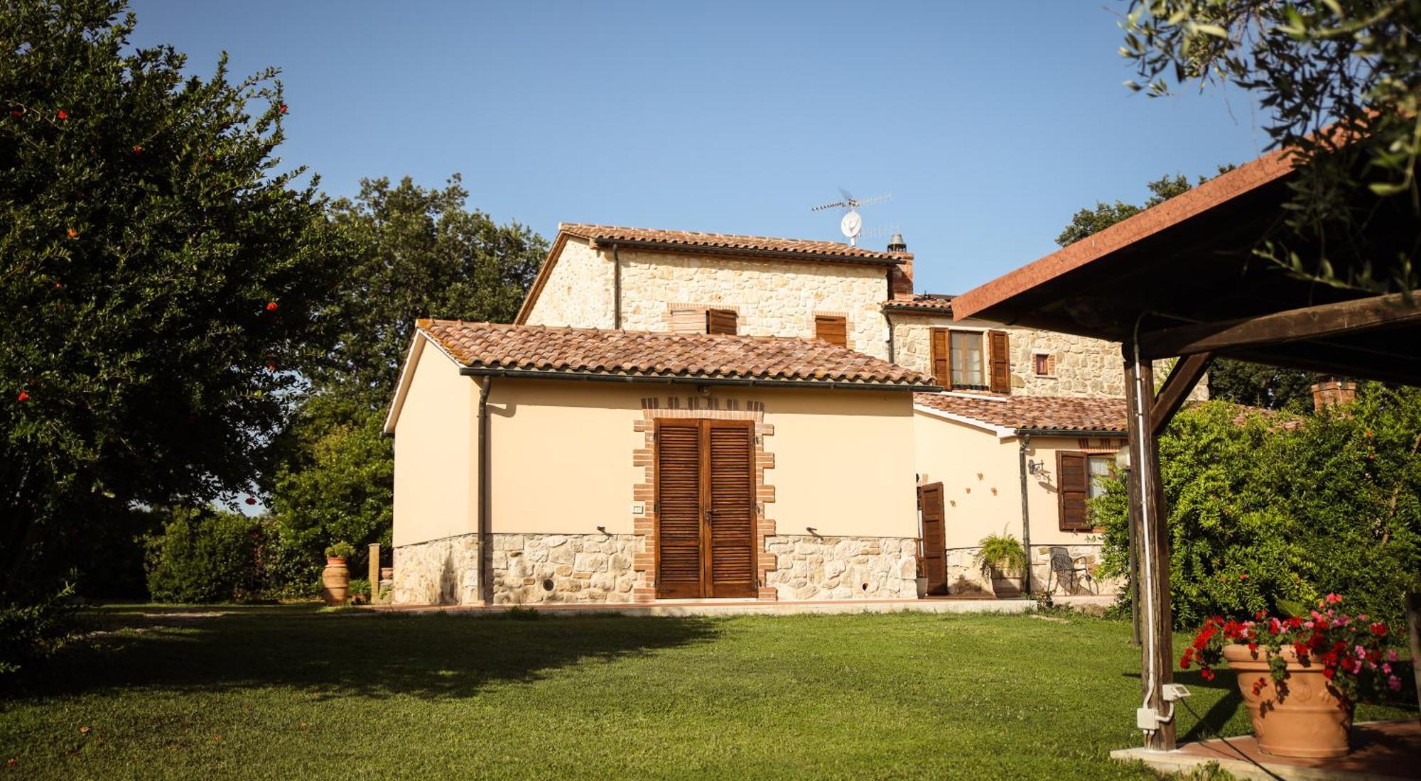 Agriturismo La Vecchia Quercia モンテメラノ エクステリア 写真