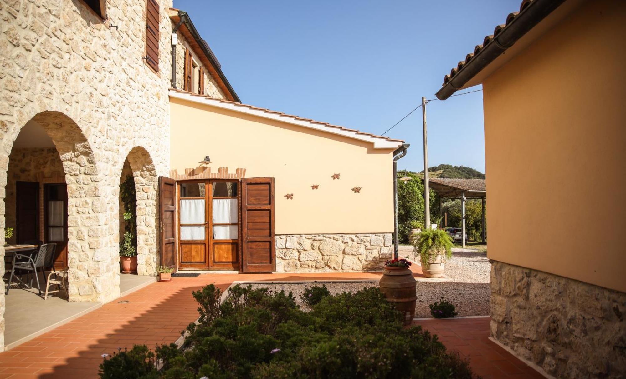 Agriturismo La Vecchia Quercia モンテメラノ エクステリア 写真