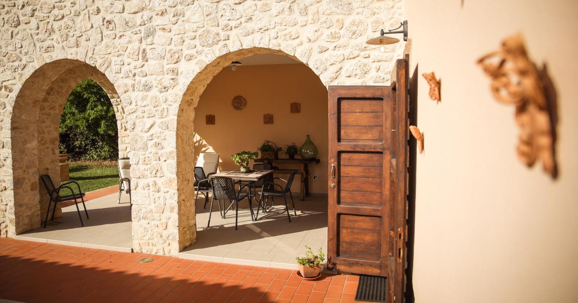 Agriturismo La Vecchia Quercia モンテメラノ エクステリア 写真