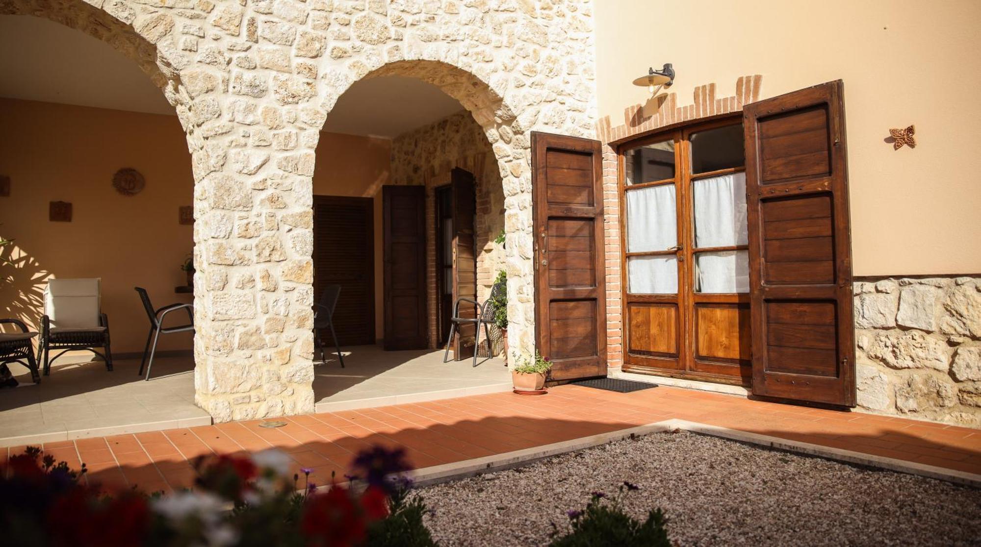 Agriturismo La Vecchia Quercia モンテメラノ エクステリア 写真