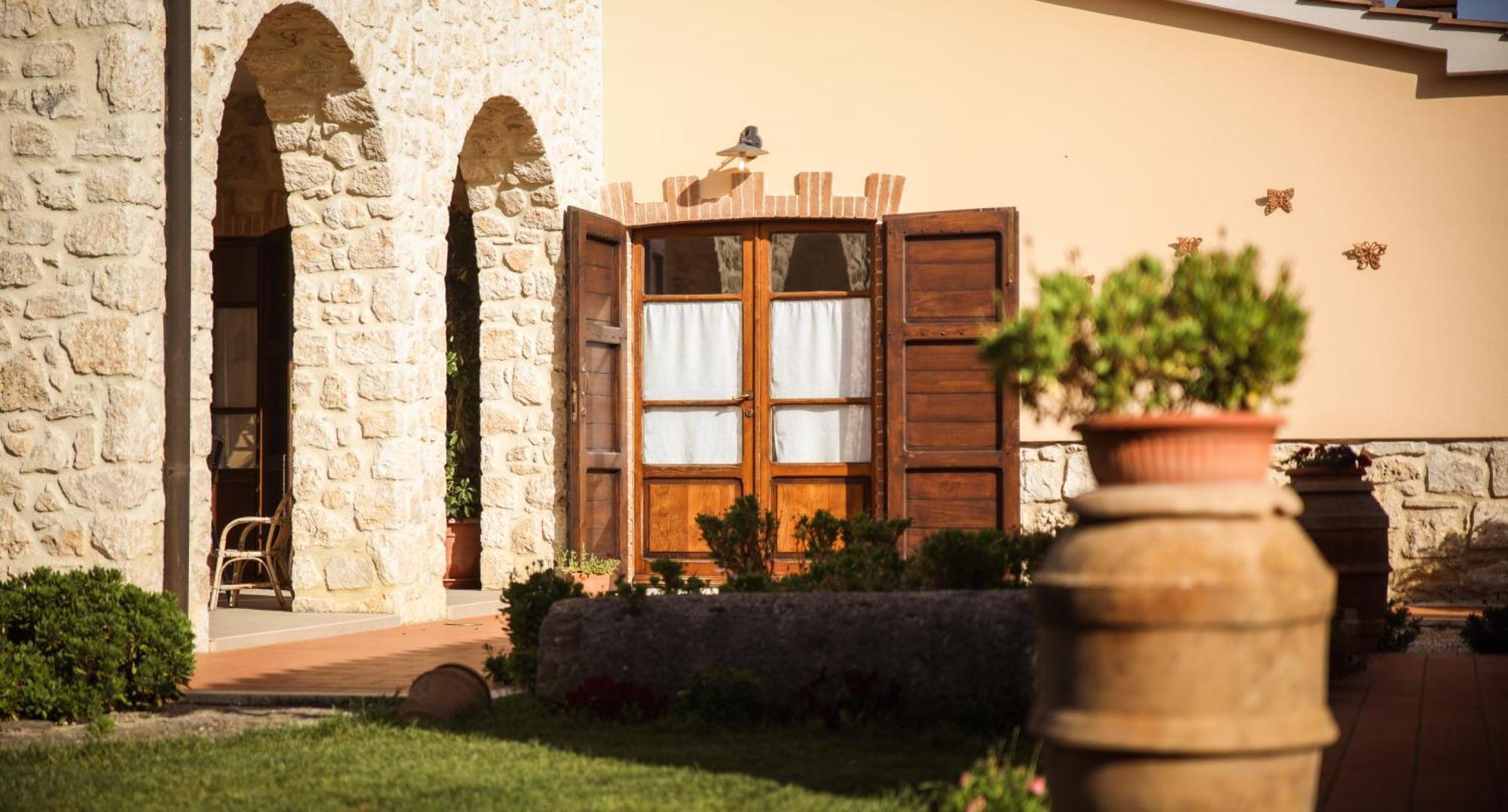 Agriturismo La Vecchia Quercia モンテメラノ エクステリア 写真