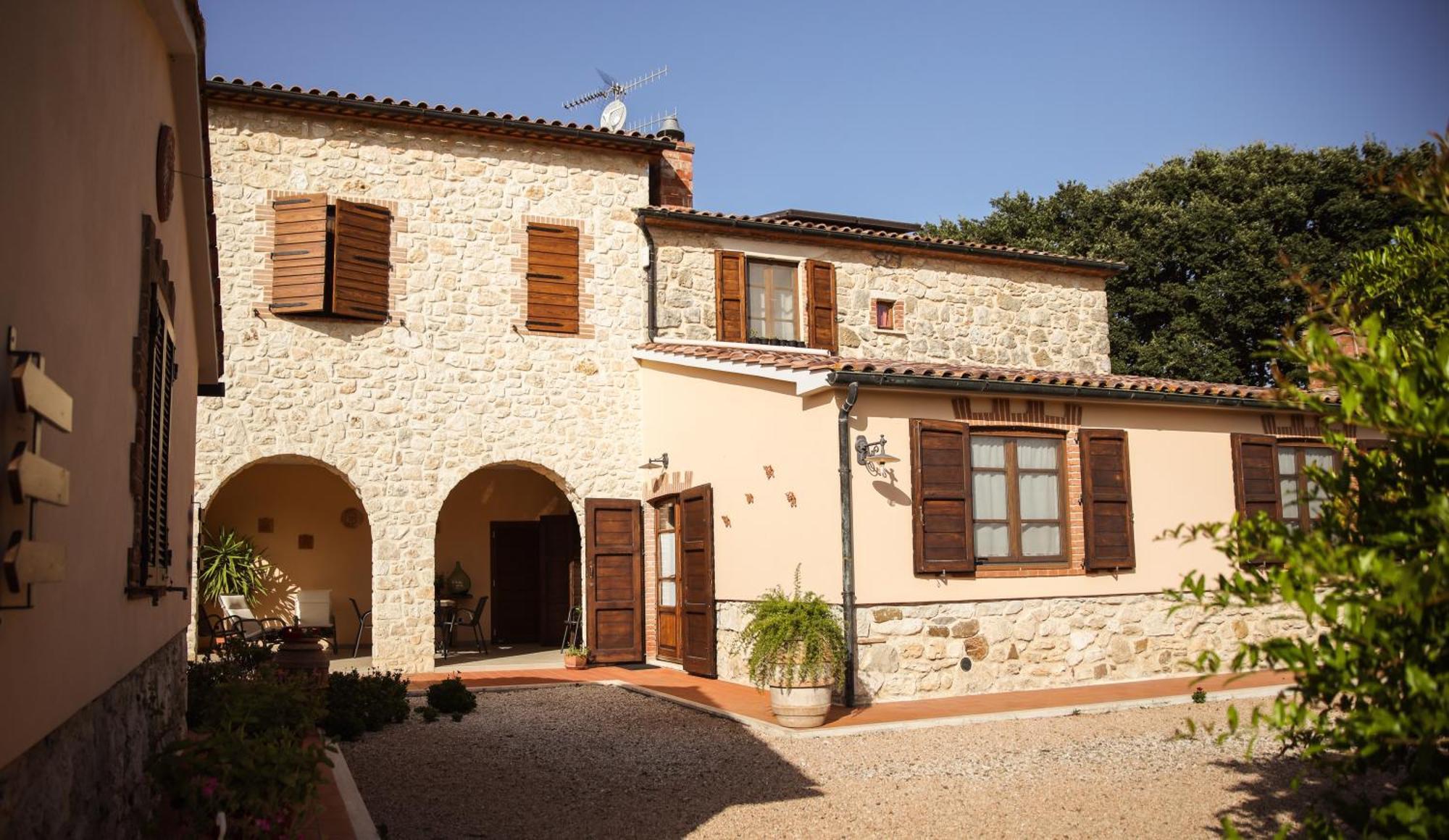 Agriturismo La Vecchia Quercia モンテメラノ エクステリア 写真